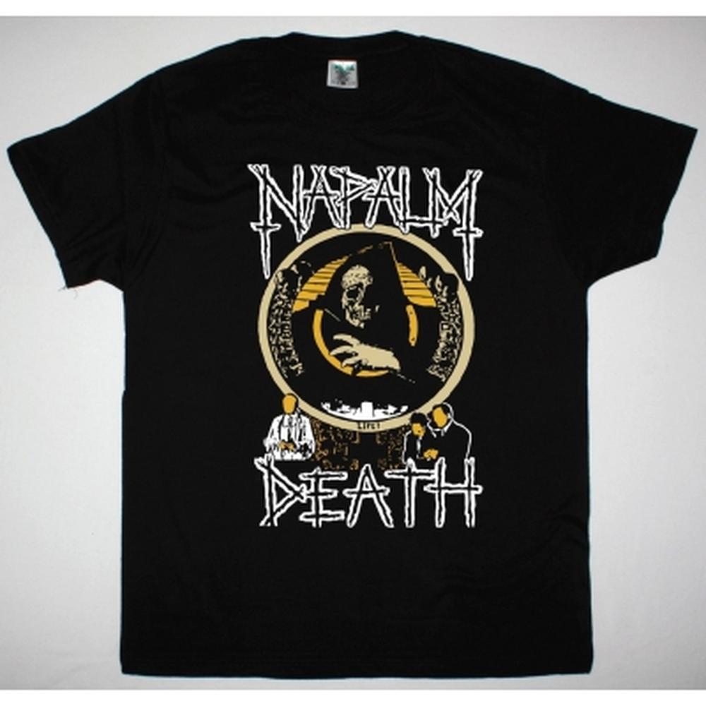 Napalm Death Life New Black T-Shirt